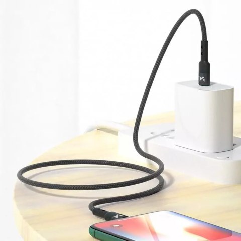Wozinsky Wozinsky kabel przewód USB Typ C - Lightning Power Delivery 18W 2m czarny (WUC-PD-CL2B) Wozinsky Wozinsky kabel przewód USB Typ C - Lightning Power Delivery 18W 2m czarny (WUC-PD-CL2B)