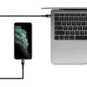 Wozinsky Wozinsky kabel przewód USB Typ C - USB Typ C Power Delivery 18W 1m czarny (WUC-PD-CC1B)