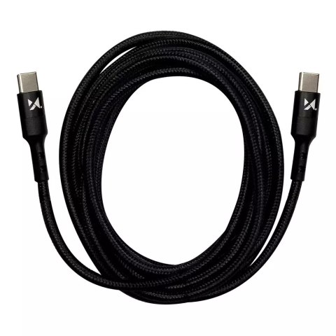 Wozinsky Wozinsky kabel przewód USB Typ C - USB Typ C Power Delivery 18W 1m czarny (WUC-PD-CC1B) Wozinsky Wozinsky kabel przewód USB Typ C - USB Typ C Power Delivery 18W 1m czarny (WUC-PD-CC1B)