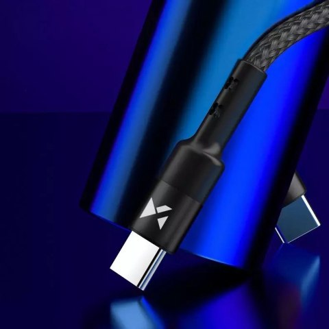 Wozinsky Wozinsky kabel przewód USB Typ C - USB Typ C Power Delivery 18W 1m czarny (WUC-PD-CC1B) Wozinsky Wozinsky kabel przewód USB Typ C - USB Typ C Power Delivery 18W 1m czarny (WUC-PD-CC1B)