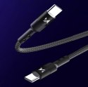 Wozinsky Wozinsky kabel przewód USB Typ C - USB Typ C Power Delivery 18W 1m czarny (WUC-PD-CC1B)