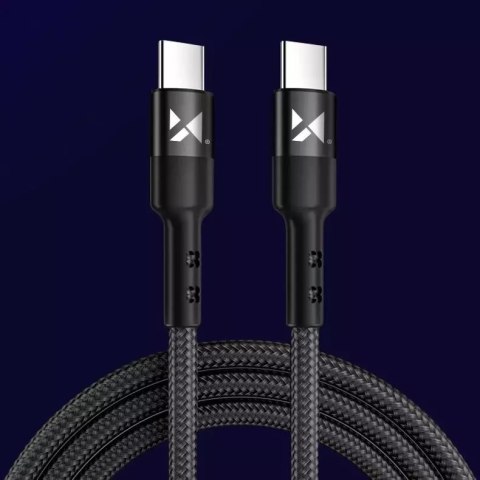Wozinsky Wozinsky kabel przewód USB Typ C - USB Typ C Power Delivery 18W 1m czarny (WUC-PD-CC1B) Wozinsky Wozinsky kabel przewód USB Typ C - USB Typ C Power Delivery 18W 1m czarny (WUC-PD-CC1B)