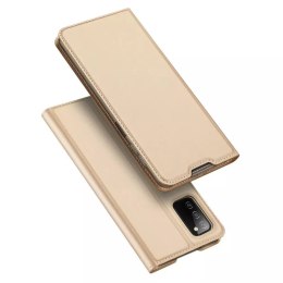 Dux Ducis Dux Ducis Skin Pro kabura etui pokrowiec z klapką Samsung Galaxy A03s złoty