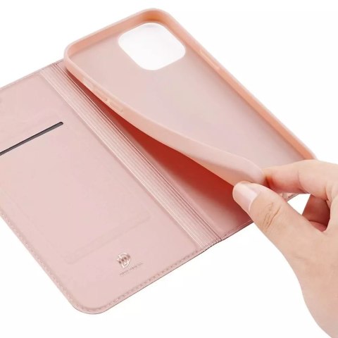 Dux Ducis Dux Ducis Skin Pro kabura etui pokrowiec z klapką iPhone 13 mini różowy Dux Ducis Dux Ducis Skin Pro kabura etui pokrowiec z klapką iPhone 13 mini różowy