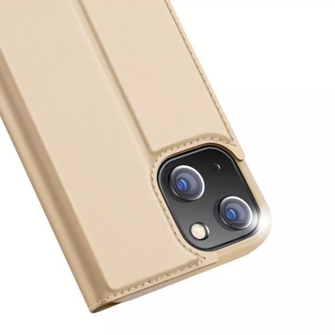 Dux Ducis Dux Ducis Skin Pro kabura etui pokrowiec z klapką iPhone 13 mini złoty Dux Ducis Dux Ducis Skin Pro kabura etui pokrowiec z klapką iPhone 13 mini złoty