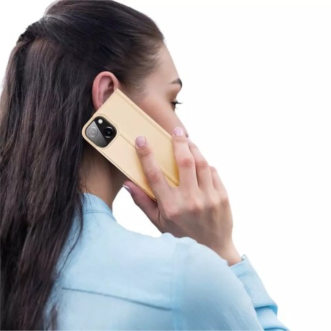 Dux Ducis Dux Ducis Skin Pro kabura etui pokrowiec z klapką iPhone 13 mini złoty Dux Ducis Dux Ducis Skin Pro kabura etui pokrowiec z klapką iPhone 13 mini złoty