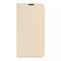 Dux Ducis Dux Ducis Skin Pro kabura etui pokrowiec z klapką iPhone 13 mini złoty
