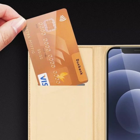 Dux Ducis Dux Ducis Skin Pro kabura etui pokrowiec z klapką iPhone 13 mini złoty Dux Ducis Dux Ducis Skin Pro kabura etui pokrowiec z klapką iPhone 13 mini złoty