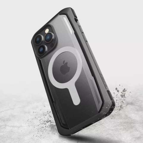 ProducentTymczasowy Raptic Secure Case etui iPhone 14 Pro Max z MagSafe pancerny pokrowiec czarny ProducentTymczasowy Raptic Secure Case etui iPhone 14 Pro Max z MagSafe pancerny pokrowiec czarny