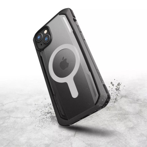 ProducentTymczasowy Raptic Secure Case etui iPhone 14 Pro Max z MagSafe pancerny pokrowiec czarny ProducentTymczasowy Raptic Secure Case etui iPhone 14 Pro Max z MagSafe pancerny pokrowiec czarny