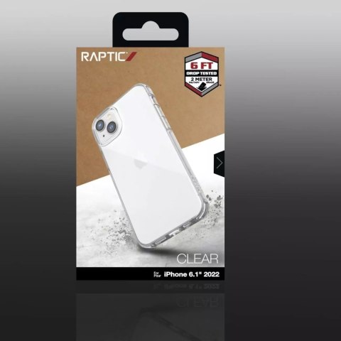 Raptic Raptic Clear Case etui iPhone 14 pancerny pokrowiec przezroczysty Raptic Raptic Clear Case etui iPhone 14 pancerny pokrowiec przezroczysty
