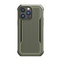 Raptic Raptic Fort Case etui iPhone 14 Pro z MagSafe pancerny pokrowiec zielony