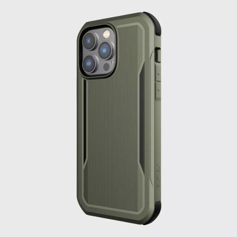 Raptic Raptic Fort Case etui iPhone 14 Pro z MagSafe pancerny pokrowiec zielony Raptic Raptic Fort Case etui iPhone 14 Pro z MagSafe pancerny pokrowiec zielony