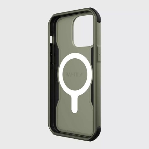 Raptic Raptic Fort Case etui iPhone 14 Pro z MagSafe pancerny pokrowiec zielony Raptic Raptic Fort Case etui iPhone 14 Pro z MagSafe pancerny pokrowiec zielony