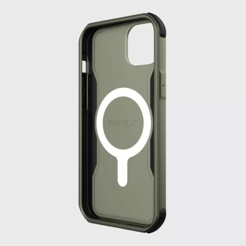 Raptic Raptic Fort Case etui iPhone 14 z MagSafe pancerny pokrowiec zielony Raptic Raptic Fort Case etui iPhone 14 z MagSafe pancerny pokrowiec zielony