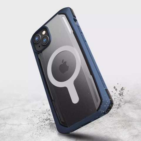 Raptic Raptic Secure Case etui iPhone 14 z MagSafe pancerny pokrowiec niebieski Raptic Raptic Secure Case etui iPhone 14 z MagSafe pancerny pokrowiec niebieski
