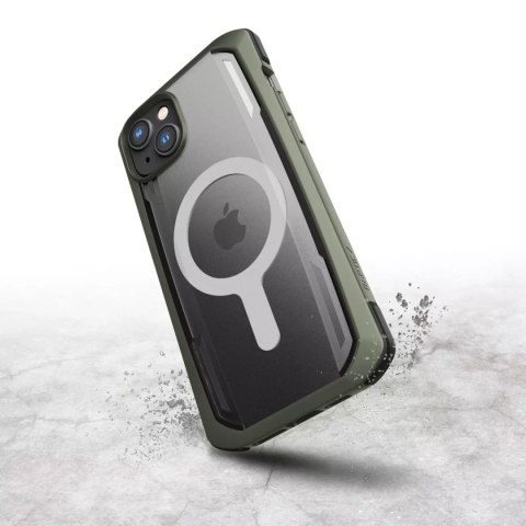 Raptic Raptic Secure Case etui iPhone 14 z MagSafe pancerny pokrowiec zielony Raptic Raptic Secure Case etui iPhone 14 z MagSafe pancerny pokrowiec zielony