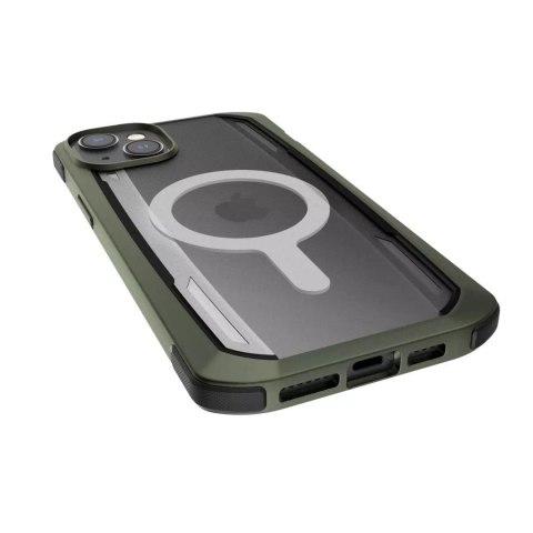 Raptic Raptic Secure Case etui iPhone 14 z MagSafe pancerny pokrowiec zielony Raptic Raptic Secure Case etui iPhone 14 z MagSafe pancerny pokrowiec zielony