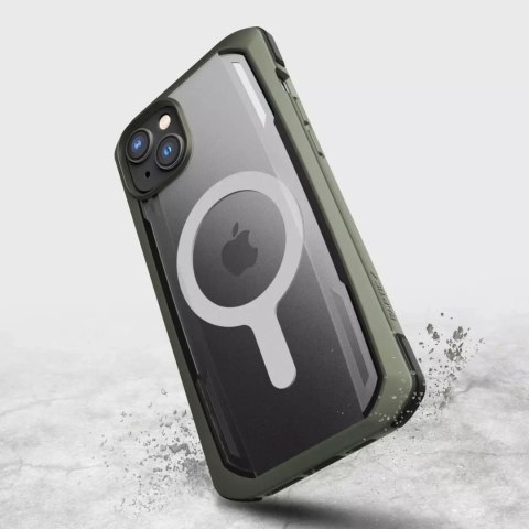 Raptic Raptic Secure Case etui iPhone 14 z MagSafe pancerny pokrowiec zielony Raptic Raptic Secure Case etui iPhone 14 z MagSafe pancerny pokrowiec zielony
