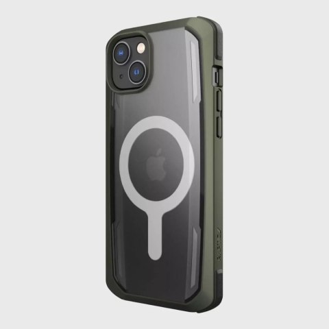 Raptic Raptic Secure Case etui iPhone 14 z MagSafe pancerny pokrowiec zielony Raptic Raptic Secure Case etui iPhone 14 z MagSafe pancerny pokrowiec zielony