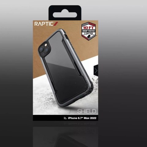 Raptic Raptic Shield Case etui iPhone 14 Plus pancerny pokrowiec czarny Raptic Raptic Shield Case etui iPhone 14 Plus pancerny pokrowiec czarny