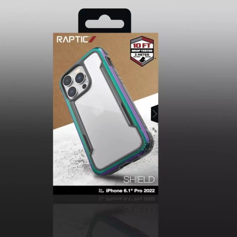 Raptic Raptic Shield Case etui iPhone 14 Pro pancerny pokrowiec opal Raptic Raptic Shield Case etui iPhone 14 Pro pancerny pokrowiec opal