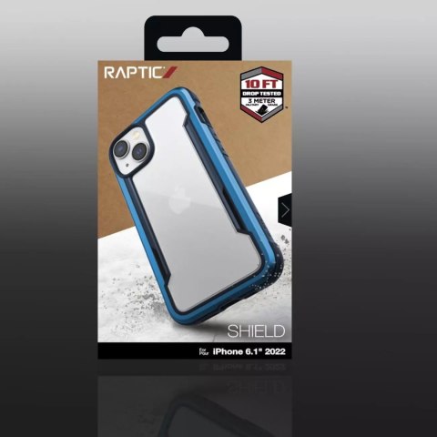 Raptic Raptic Shield Case etui iPhone 14 pancerny pokrowiec niebieski Raptic Raptic Shield Case etui iPhone 14 pancerny pokrowiec niebieski