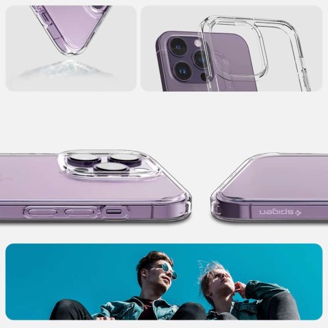 Spigen Etui ochronne na telefon Spigen Ultra Hybrid Case obudowa do Apple iPhone 14 Pro Crystal Clear Spigen Etui ochronne na telefon Spigen Ultra Hybrid Case obudowa do Apple iPhone 14 Pro Crystal Clear