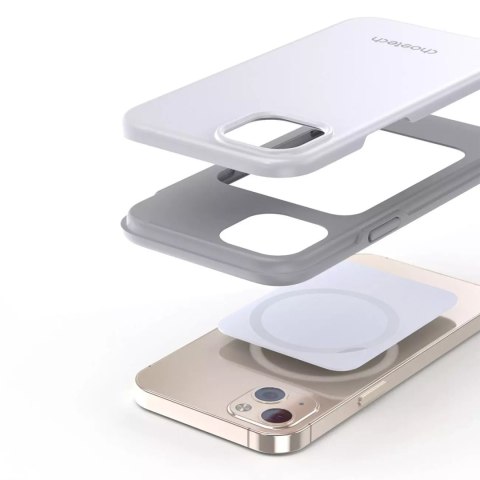 Choetech Choetech MFM Anti-drop case etui Made For MagSafe do iPhone 13 mini biały (PC0111-MFM-WH) Choetech Choetech MFM Anti-drop case etui Made For MagSafe do iPhone 13 mini biały (PC0111-MFM-WH)