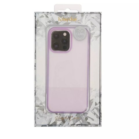 Kingxbar Kingxbar Plain Series etui pokrowiec do iPhone 13 Pro Max silikonowa obudowa fioletowy Kingxbar Kingxbar Plain Series etui pokrowiec do iPhone 13 Pro Max silikonowa obudowa fioletowy