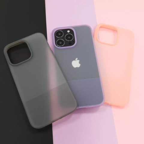 Kingxbar Kingxbar Plain Series etui pokrowiec do iPhone 13 Pro Max silikonowa obudowa fioletowy Kingxbar Kingxbar Plain Series etui pokrowiec do iPhone 13 Pro Max silikonowa obudowa fioletowy