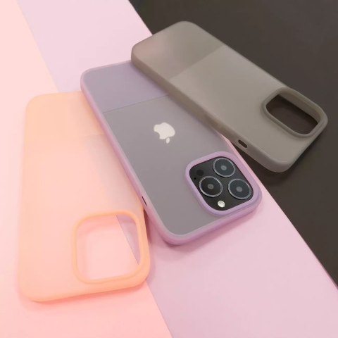 Kingxbar Kingxbar Plain Series etui pokrowiec do iPhone 13 Pro Max silikonowa obudowa fioletowy Kingxbar Kingxbar Plain Series etui pokrowiec do iPhone 13 Pro Max silikonowa obudowa fioletowy