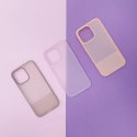 Kingxbar Kingxbar Plain Series etui pokrowiec do iPhone 13 Pro Max silikonowa obudowa fioletowy
