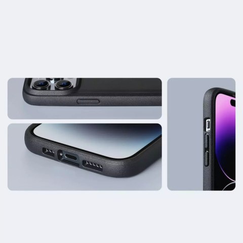 Raptic Raptic Slim Case etui iPhone 14 Pro pokrowiec plecki czarny Raptic Raptic Slim Case etui iPhone 14 Pro pokrowiec plecki czarny