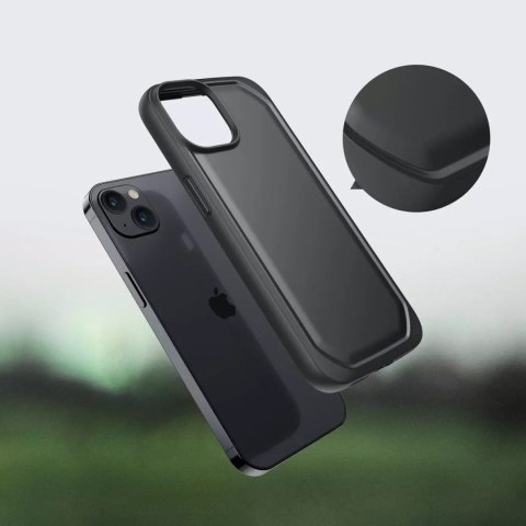 Raptic Raptic Slim Case etui iPhone 14 pokrowiec plecki czarny Raptic Raptic Slim Case etui iPhone 14 pokrowiec plecki czarny