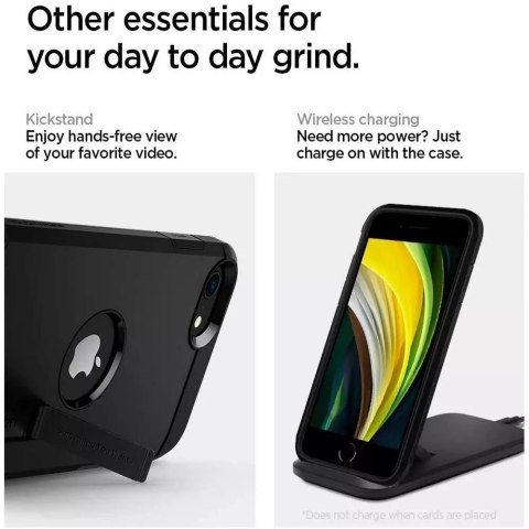 Spigen Spigen tough armor iphone se 2020 / 2022 black Spigen Spigen tough armor iphone se 2020 / 2022 black