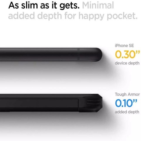 Spigen Spigen tough armor iphone se 2020 / 2022 black Spigen Spigen tough armor iphone se 2020 / 2022 black