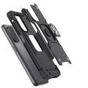 Wozinsky Wozinsky Ring Armor pancerne hybrydowe etui pokrowiec + magnetyczny uchwyt Samsung Galaxy A03s czarny