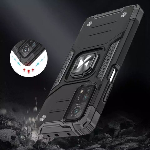 Wozinsky Wozinsky Ring Armor pancerne hybrydowe etui pokrowiec + magnetyczny uchwyt Samsung Galaxy A03s niebieski Wozinsky Wozinsky Ring Armor pancerne hybrydowe etui pokrowiec + magnetyczny uchwyt Samsung Galaxy A03s niebieski