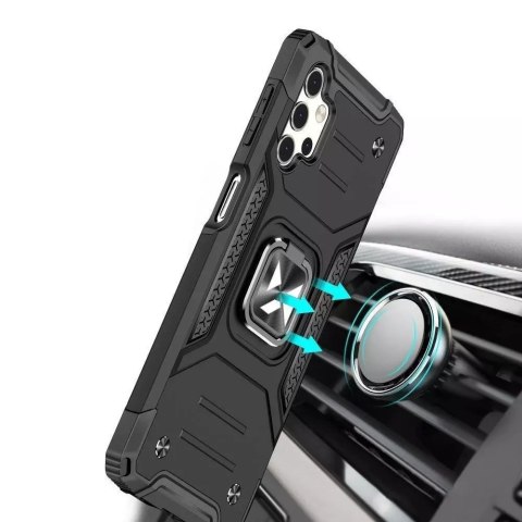 Wozinsky Wozinsky Ring Armor pancerne hybrydowe etui pokrowiec + magnetyczny uchwyt Samsung Galaxy A13 5G czarny Wozinsky Wozinsky Ring Armor pancerne hybrydowe etui pokrowiec + magnetyczny uchwyt Samsung Galaxy A13 5G czarny