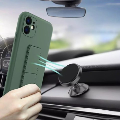 Wozinsky Wozinsky Kickstand Case silikonowe etui z podstawką iPhone 13 Pro szare Wozinsky Wozinsky Kickstand Case silikonowe etui z podstawką iPhone 13 Pro szare