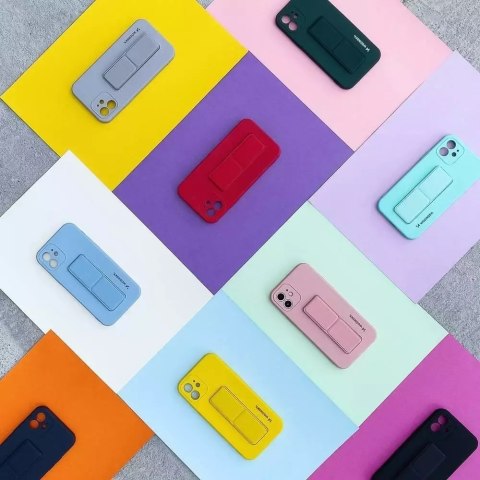 Wozinsky Wozinsky Kickstand Case silikonowe etui z podstawką iPhone 13 Pro szare Wozinsky Wozinsky Kickstand Case silikonowe etui z podstawką iPhone 13 Pro szare