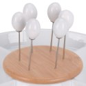 EXCELLENT HOUSWARE PORCELANOWY TALERZ PÓŁMISEK DO SERWOWANIA PRZEKĄSEK