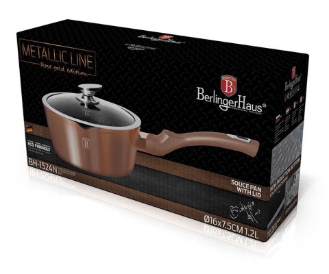BERLINGER HAUS RONDEL GRANITOWY 16cm BERLINGER HAUS ROSE GOLD BH-1524 BERLINGER HAUS RONDEL GRANITOWY 16cm BERLINGER HAUS ROSE GOLD BH-1524