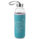 ORION SZKLANA BUTELKA NA WODĘ 540ml 143764 Z POKROWCEM