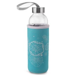 ORION SZKLANA BUTELKA NA WODĘ 540ml 143764 Z POKROWCEM