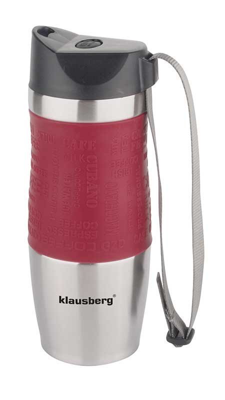 KINGHOFF TERMICZNY KUBEK TERMOS QUICK STOP KLAUSBERG KB-7101 KINGHOFF TERMICZNY KUBEK TERMOS QUICK STOP KLAUSBERG KB-7101