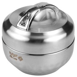 NAVA TERMOS OBIADOWY STALOWY 600ml +300ml NAVA WE CARE