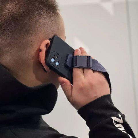 ProducentTymczasowy Rope case żelowe etui ze smyczą łańcuszkiem torebka smycz iPhone 12 Pro jasnoniebieski ProducentTymczasowy Rope case żelowe etui ze smyczą łańcuszkiem torebka smycz iPhone 12 Pro jasnoniebieski