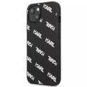 Karl Lagerfeld Karl Lagerfeld KLHCP13SPULMBK3 iPhone 13 mini 5,4" hardcase czarny/black Allover